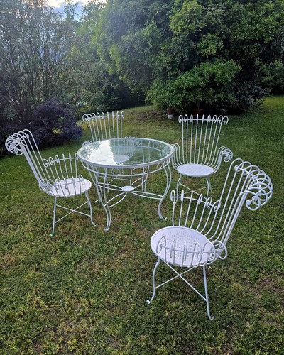 Set tavolo sedie ferro - set,