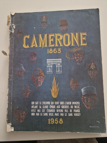 Camerone 1958 legione - camerone,