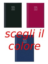 Agenda giornaliera 2026 15x21 sabato domenica separati scegli colore
