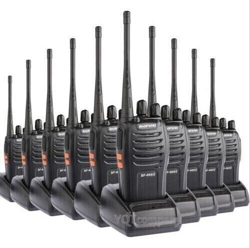 10x baofeng 888s uhf - 10x, bf-888s