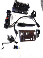 pulsantiera plancia comando aria mercedes w124 + cornice devioluci comando fari