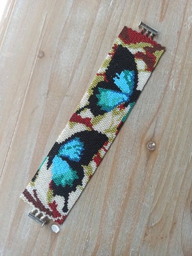 Bracciale perline vetro miyuki - perline,