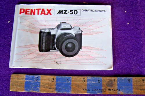 Pentax manuale utente - mz-50,