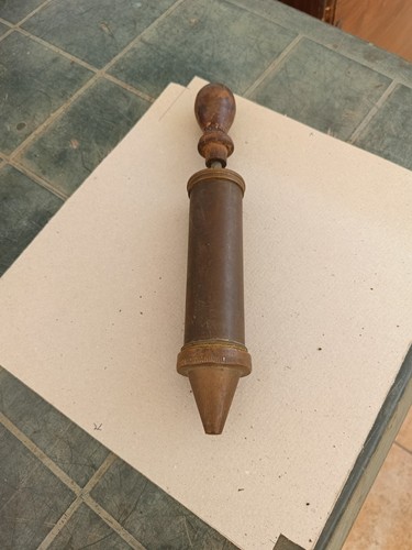 Siringa antica ottone - siringa,