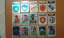 LOTTO 15 FIGURINE SCUDETTI VALLARDI IL GRANDE CALCIO 90 Ottime 1990