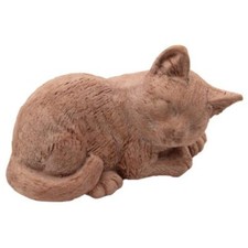 GATTINO CHE DORME GALESTRO CM.19 IN TERRACOTTA ANTICO MESTIERE