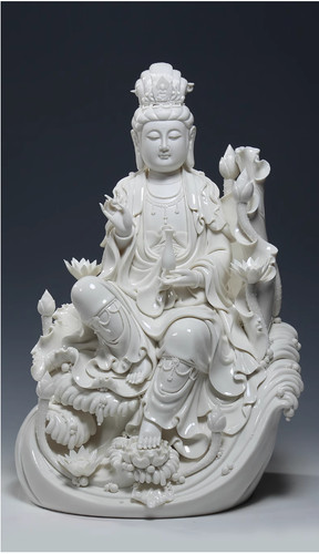 Statua fiore loto cina - loto,
