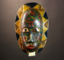 Maschera Guro Africana Legno