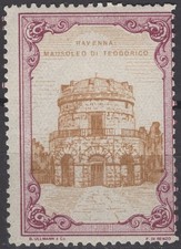 ER8733 Erinnofili Turisici: Serie Ullmann - Ravenna - Mausoleo di Teodorico