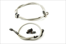 tubi freno anteriore e posteriore in treccia areonautica con pBMW G 650 GS 10 16