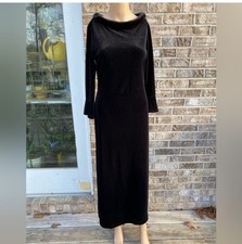 Abito vintage anni 80 nero