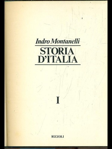 Storia italia montanelli - storia,