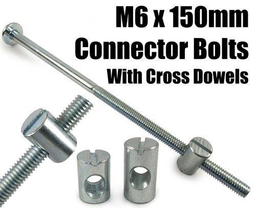 Bulloni connettore mobili x - connettore, m6