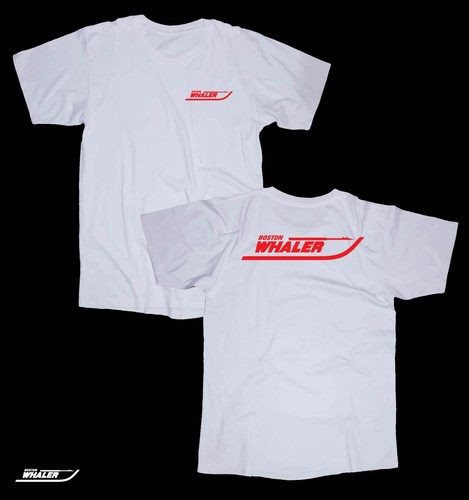 Shirt bianca con logo boston - t-shirt,