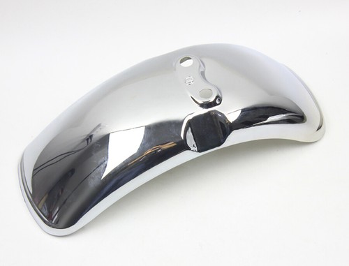Chrome front fender - front,