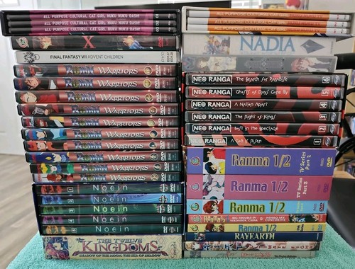 Huge anime dvd lot - dvd, lot,