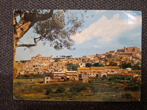 Cartolina genzano roma - cartolina,