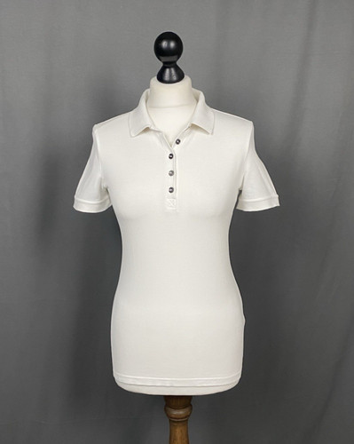 Polo donna bianca - , burberry