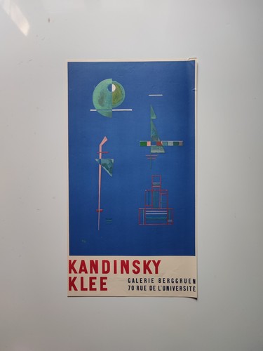Kandinsky affiche exposition - affiche,