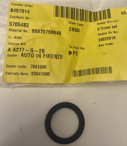 Ring 4mm 99970759540 - o-ring,