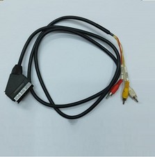 CAVO SCART 3 RCA  PRESA SCART 1 metro