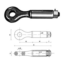 Occhione Girevole Trazione 2.5