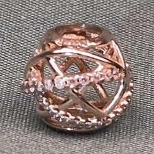 PANDORA Charm perline filo