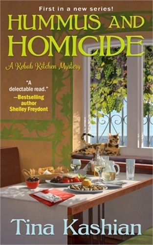 Hummus and homicide kebab - (a,