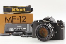 [Quasi come nuova con obiettivo MF-12] Nikon FM SLR 35mm pellicola fotocamera Ai 50mm f/1.4 dal GIAPPONE
