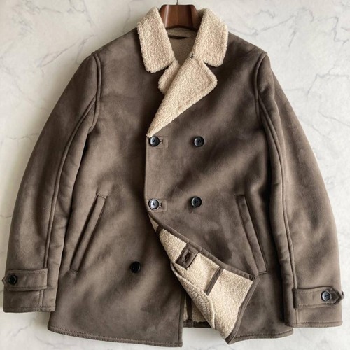 Giacca shearling marrone - marrone, zara