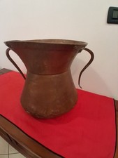 vaso a conca in rame 