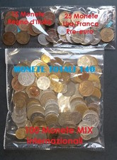 Lotto misto di oltre 140 monete selezionate  Mondo + IT + FR + Regno d'Italia