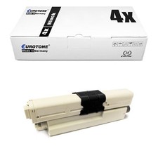 4 toner Eurotone Eco NERO per