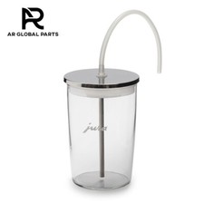 Caraffa latte in vetro per