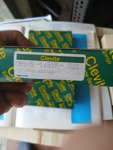 Serie bronzine banco fiat - bronzine,