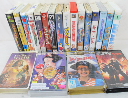 Vintage disney vhs lot - vintage,