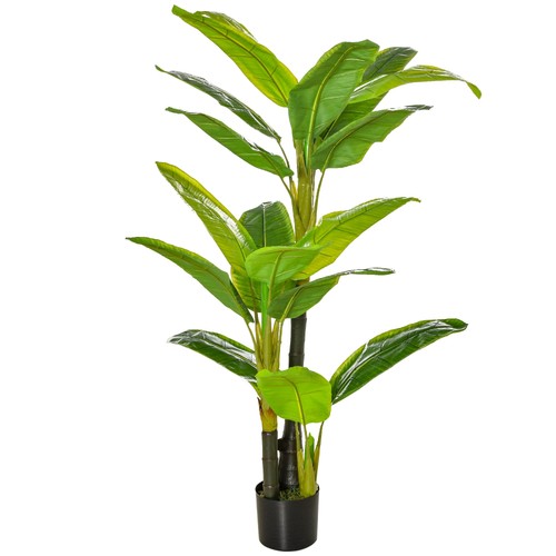 Pianta artificiale banano - pianta, h150