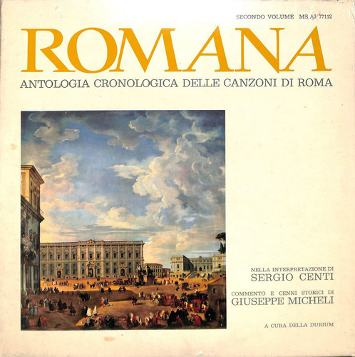 Sergio centi romana - romana, antologia