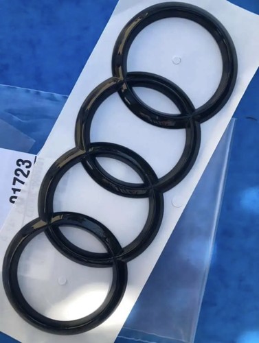 Anelli cofano audi nero - audi,