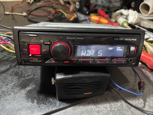 Alpine ute autoradio - ute-72, bt