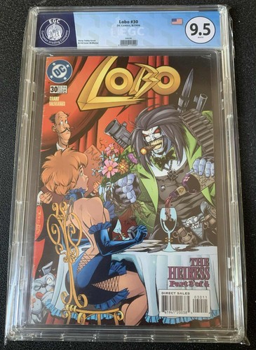 Lobo graded comic - lobo,