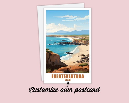 Fuerteventura cartolina - , e