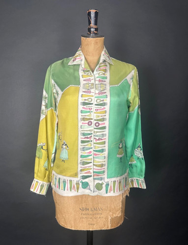 Camicetta vintage anni 50 - camicetta,