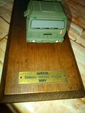 Modellino Unico Camion Militare Italiano  Iveco MMV Tutto In Metallo E Base...