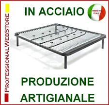 RETE LETTO MATRIMONIALE a MOLLE ORTOPEDICA cm 160 x 190/195/200/205/210 2 piazze