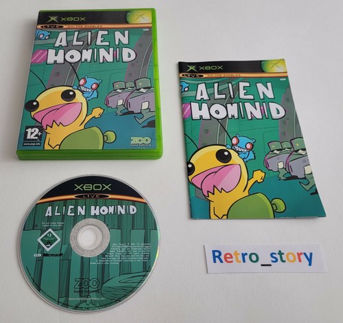 Microsoft xbox alien hominid - -,