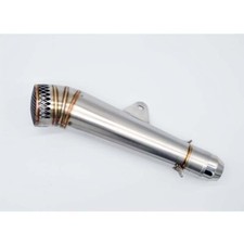 Steel exhaust terminal