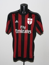 MILAN 7 MENEZ ADIDAS 2015/16 CLIMACOOL OFFICIAL PATCH SERIE A CHAMPIONS LEAGUE