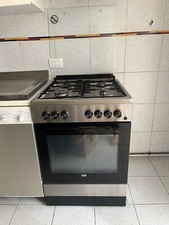 Beko FSE62110DX Piano cottura a gas + Forno Acciaio inossidabile