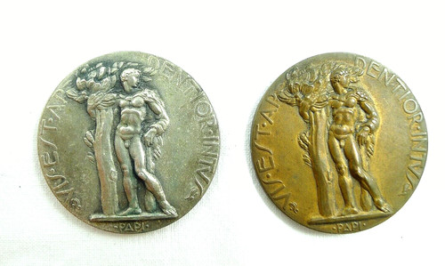 Vecchie medaglie set opera - ,